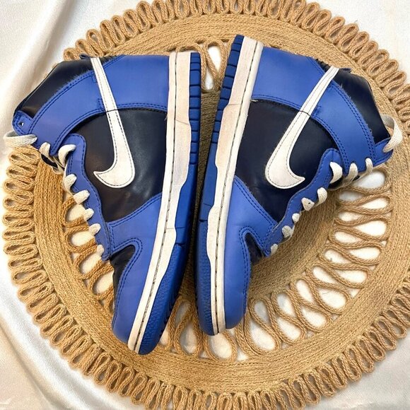 Nike Dunk High Obsidian (GS) Blue Sneakers Size 4Y DB2179-400 - Picture 5 of 12